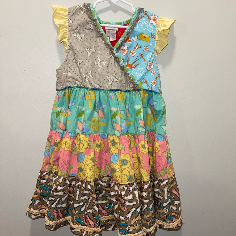 Matilda Jane tiered cotton dress